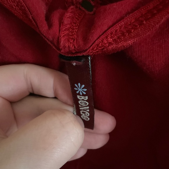 Vintage 90s Y2K Bongo Bustier Crop Top - Picture 4 of 6